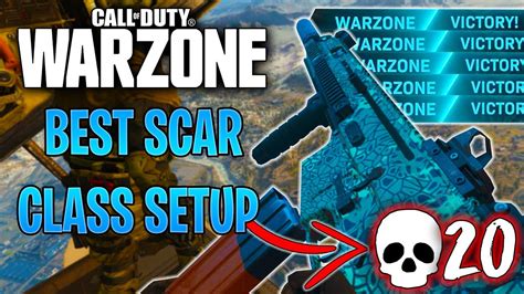 BROKEN MW Scar Class Setup Must Try Scar 17 Class Loadout In Warzone