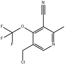 Chloromethyl Cyano Methyl Trifluoromethoxy Pyridine