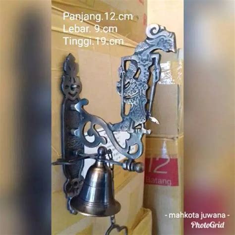 Jual Bel Pintu Antik Lonceng Pintu Motif Wayang Shopee Indonesia