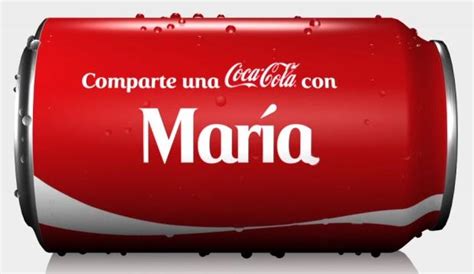 Coca Cola La Magia De Las Latas Con Nombre Todo Nombres