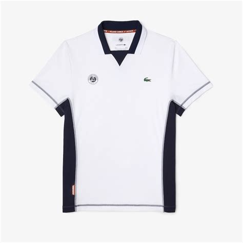 Polo Lacoste SPORT Respirant Bicolore Roland Garros Chez DM Sports