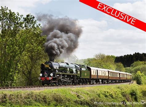 Your Chance To Win A Footplate Ride On Steam Locomotive Taw Valley At