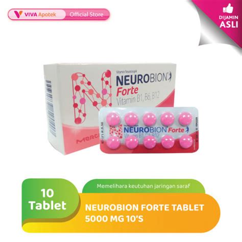 Neurobion Forte 5000 Mg 10 Tablet