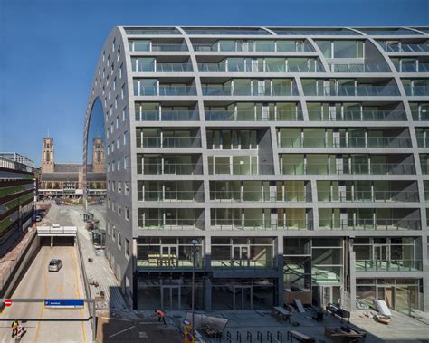 Mvrdv Designed Markthal Housing Market Hall Opens In Rotterdam