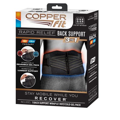 Copper Fit Rapid Relief Back Support Best Of As Seen On Tv