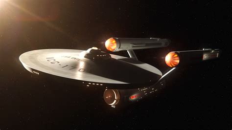 Uss Enterprise Ncc 1701 Digital Art Cgi Render Spaceship Science Fiction Vehicle Star