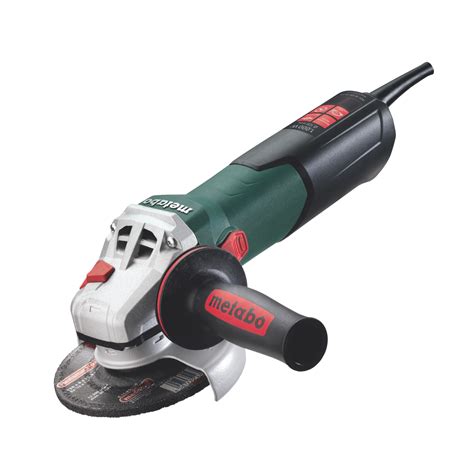 Metabo WEV10 125 Quick Variable Speed Angle Grinder 5 Inch Toolfix Ie