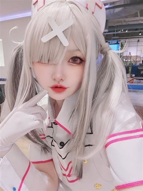 Waifu Tower On Twitter Rt Kyokotitty コスプレ Cosplay 🌈🕒 💉💘 お加減はいかがでしょうか？♡ 風邪とかひかないようにあったかくし