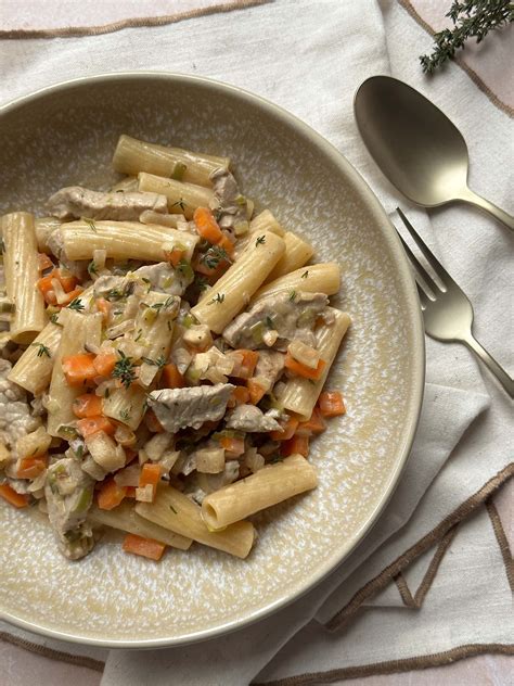 Pennes Fa On Blanquette De Veau Leslie En Cuisine