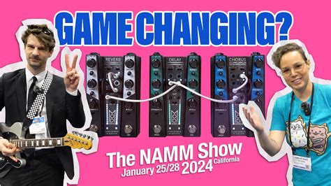 Gamechanger Audio Mod Series Effects Pedals At Namm Youtube