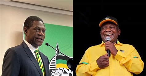 Paul Mashatile Says The Anc Want Ramaphosa To Stay In Charge Briefly