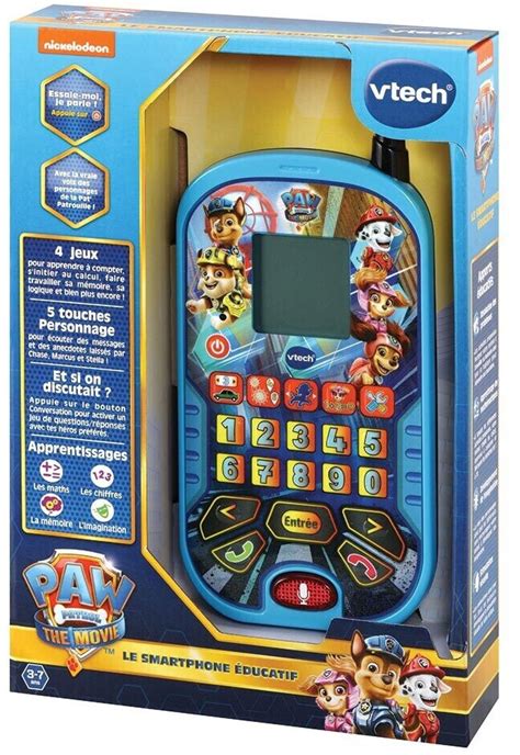 Vtech Pat Patrouille Le Film Le smartphone éducatif au meilleur prix