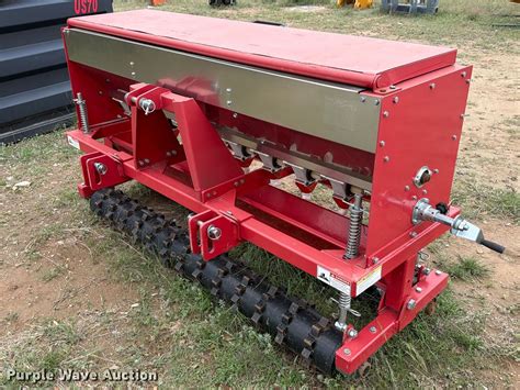 2023 Agrotk SSSD skid steer seeder in Lampasas, TX | Item FB8103 for