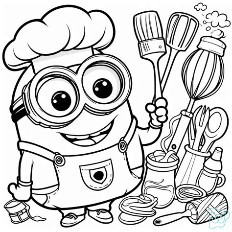 55 Coloriage Minion Téléchargez et imprimez le PDF gratuitement