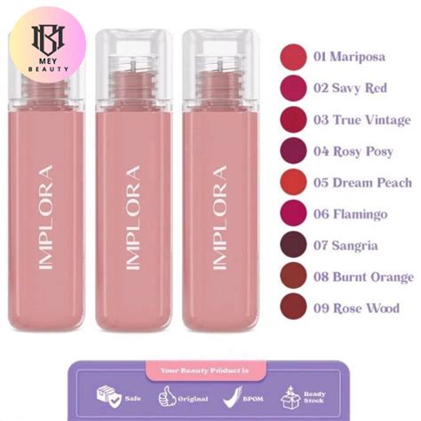 Implora Jelly Tint Lip Tint Glossy Lazada Indonesia