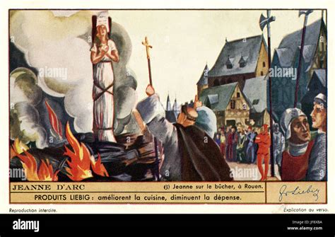 Joan Of Arc At The Stake