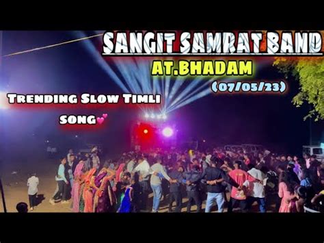 Sangit Samrat Band At Bhadam Rajpipla 07 05 23 Slow