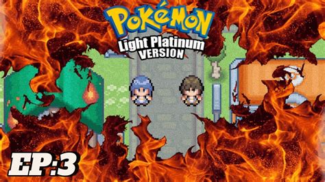 Pokémon Light Platinum Walkthrough Episode 03 The City Engulfed In Flames Youtube