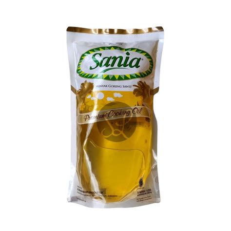 Jual Sania Minyak Goreng Liter Premium Cooking Oil Pouch Sania L