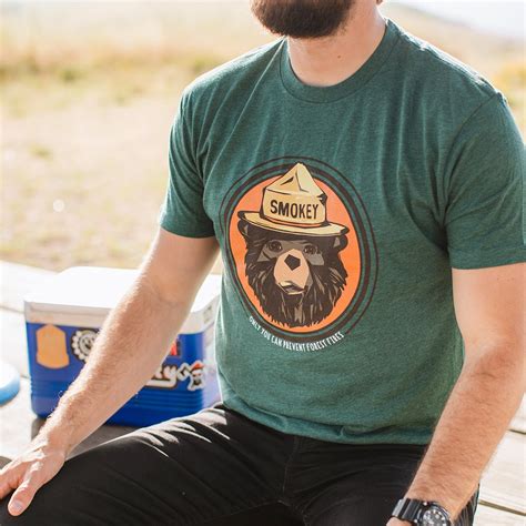 Smokey The Bear Apparel Clothing And Merch Wild Tribute