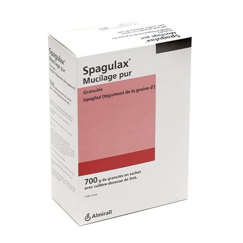 Spagulax Mucilage Pur G Granul S M Dicament Pour La Constipation