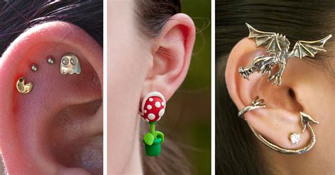 18 Of The Most Creative Earrings For Geeky Girls Bored Panda