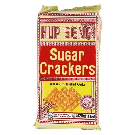 Hup Seng Sugar Crackers Gr Biskuit Manis Roti Gula Cap Ping