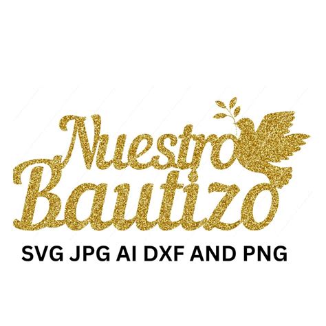 Nuestro Bautizo Letras