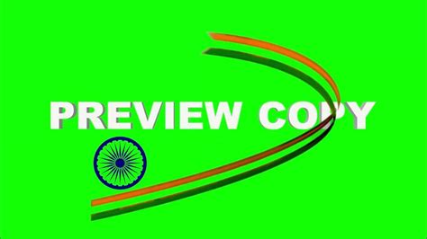 Ashok Chakra Green Screen Indian Flag Animation Shiva Free