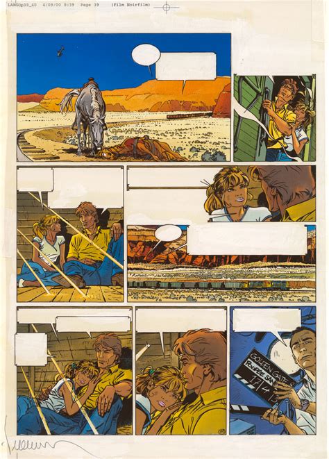 Store Philippe Francq Largo Winch Golden Gate Tome Page