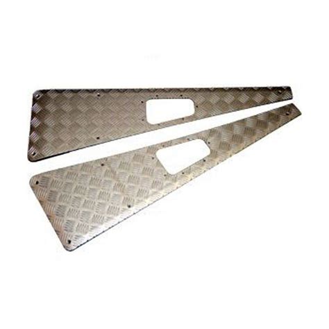 Land Rover Defender Pre 2007 Mammouth Wing Top Chequer Plate Kit