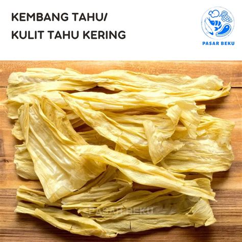 Jual Kembang Tahu Kulit Tahu 100 Gram Per Pcs Pasar Beku Padang