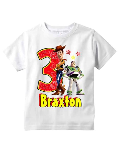 Toy Story Shirt Buzz And Woody Birthday T Shirt By Thememorymakers