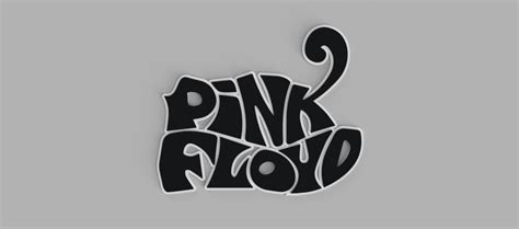 Free Stl File Pink Floyd Logo Wall Picture 🖼️・3d Printable Object To