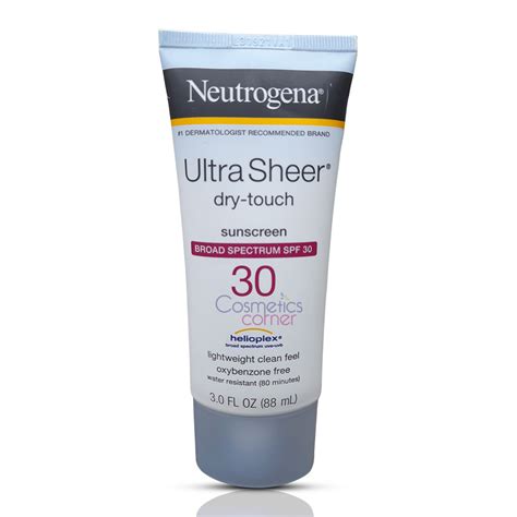 Neutrogena Ultra Sheer Dry Touch Sunscreen Spf30 88ml