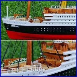 23L Titanic Wooden Model Ship 1440 Ship Cruise Handmade Decor | Model Kits Ships