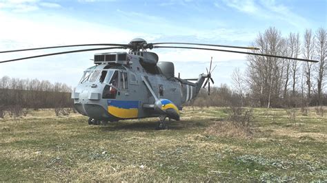 The 40 Year Old British Helicopter Flying In Ukraine BBC News