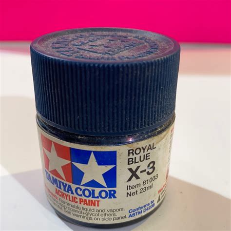 Pintura Tamiya X 3 Royal Blue Zoladi