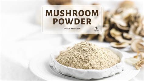 Homemade Mushroom Powder Seasoning YouTube