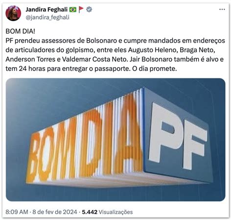 Aliados De Lula Comemoram Opera O Da Pf Contra Bolsonaro A Trombeta