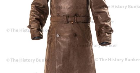 Ww2 German Gestapo Leather Trench Coat Tradingbasis