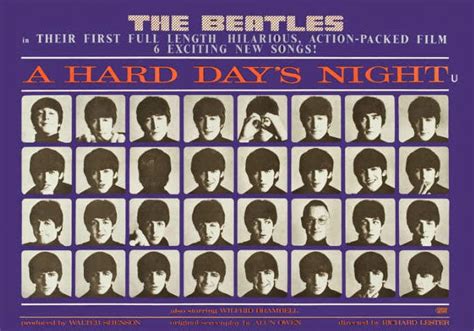 The Daily Beatle has moved!: Album covers - A Hard Day's Night