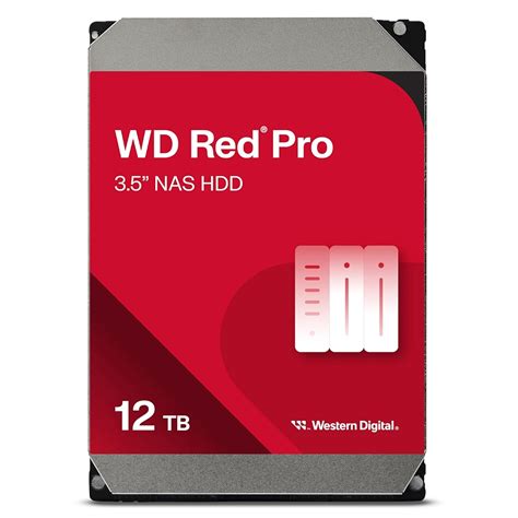WD Red Pro Enterprise NAS Hard Drive 12TB (SATA-6G, CMR, TRAY-HPE) (WD-RP-12TB-SATA-6G-CMR-TRAY-HPE)