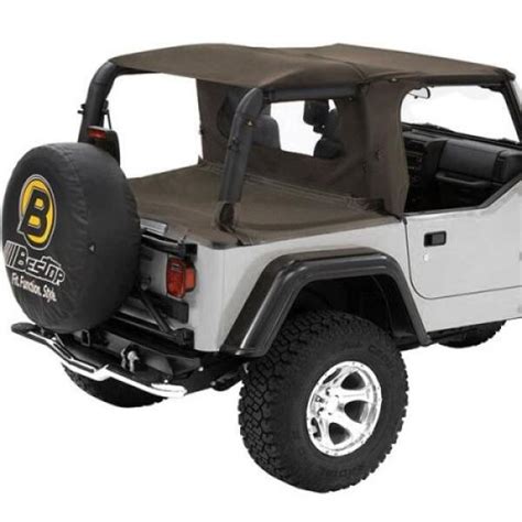 Bestop Safari Style Bikini Top Combo Kit For Wrangler TJ Spice Somar 4x4