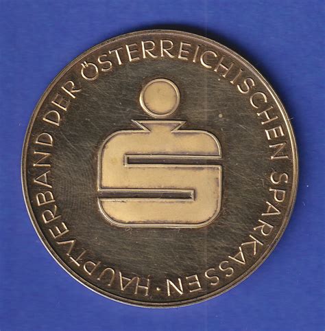 Österreich Silberne Medaille vom Hauptverband der Österreichischen