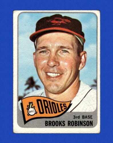 Topps Set Break Brooks Robinson Low Grade Gmcards Ebay