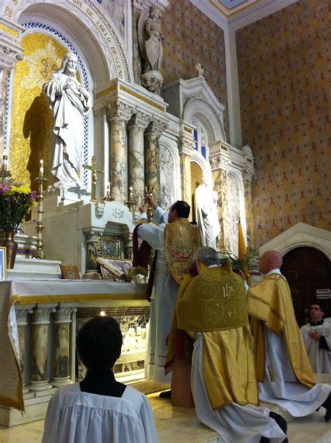 Missa Gregoriana No Mundo Santidade Solemn Mass At Miami S Gesu Two