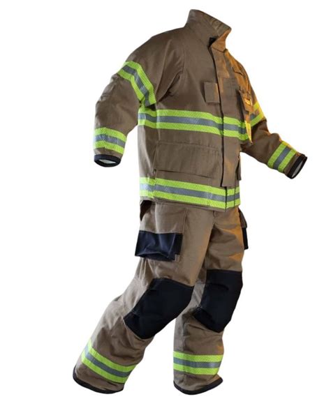 Armor Fire Bunker Suit With Sted Air And Q Nfpa Navy Kaki Zdi