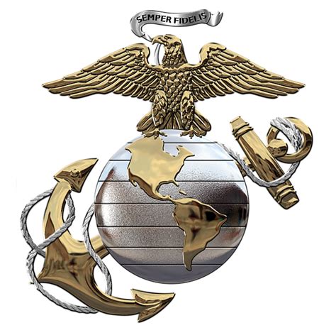 U S Marine Corps U S M C Eagle Globe And Anchor Over Corps Flag Sticker For Sale By Serge