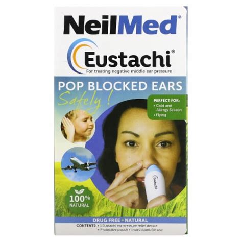 NeilMed Eustachi-Eustachian Tube Exercise-Pop Blocked Ears Safely ...